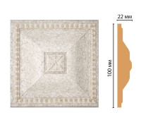 Вставка декоративная DECOMASTER D209 100х100х22 мм D209-19D