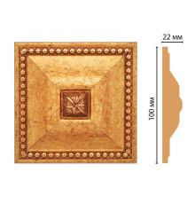 Вставка декоративная Decomaster D209-58 100x100x22 мм D209-58
