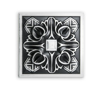 Вставка декоративная Decomaster D209-63 100x100x22 мм D209-63