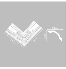 Угол внутренний DECOMASTER DP-353R 73х113х290х290 мм DP-353R