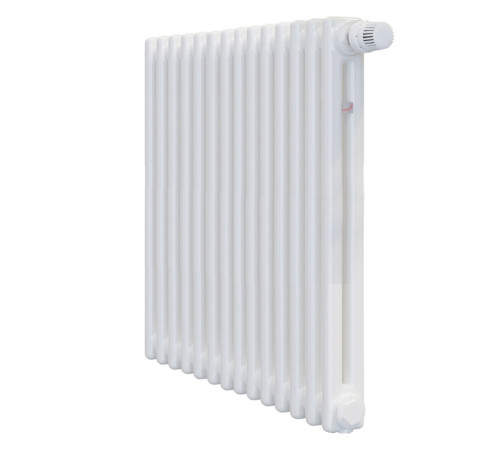 Радиатор стальной трубчатый Zehnder Charleston 2056 14 секций боковое подключение 3/4 RAL 9016 CH 2056-14 1270 3/4 Ral 9016