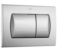 Панель смыва Roca Active 62B 2 режима 255х158х32 мм хром матовый 8901160B2