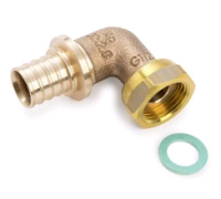 Угольник-переходник REHAU RAUTITAN RX+ 20-G 1/2 с накидной гайкой 14564133001