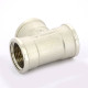 Тройник никелированный Tiemme 3/4 ВР-ВР-ВР 1500096