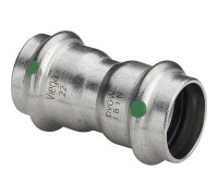Муфта Viega Sanpress Inox нержавеющая сталь 15 мм 436155