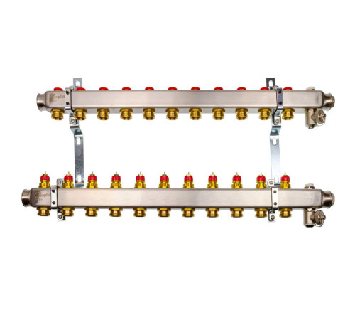 Комплект коллекторов Danfoss SSM-11 11 контуров 088U0981