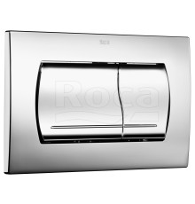 Панель смыва Roca Active 52B 2 режима 255х170х32 мм хром глянцевый 8901150B1