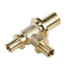 Тройник REHAU Rautitan MX 20x16x16 мм латунь 11080811001