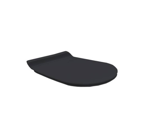 Сиденье для унитаза Simas Vignoni с микролифтом antracite matt/хром VI004antracite matt/cr