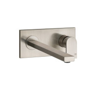 Смеситель для раковины встраиваемый Gessi Emporio Via Manzoni излив 209 мм Finox Brushed Nickel 44895#149