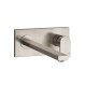 Смеситель для раковины встраиваемый Gessi Emporio Via Manzoni излив 209 мм Finox Brushed Nickel 44895#149
