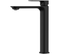 Смеситель для раковины AQUAMERIT Monza высокий 221 мм черный матовый AQM6314MB