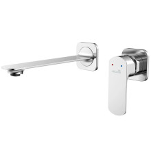 Смеситель для раковины AQUAMERIT Monza настенный 200 мм хром AQM6315CR