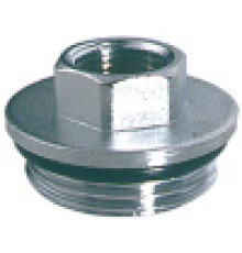 Переходник резьбовой FAR 1х3/8 НР-ВР хромированный FK 4200 138