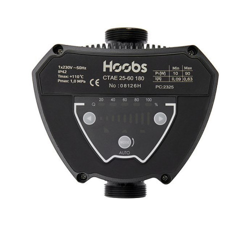 Насос циркуляционный Hoobs CTAE 32-60 180 мм 90 Вт 220 В с гайками 08129H