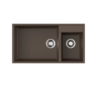 Кухонная мойка Omoikiri Tedori 85-2-U ES Tetogranit 85x46.5 см espresso 4997240