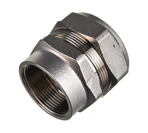 Переходник для гофрированных труб Lavita 40 мм х 1 1/2 ВР никелированный V/S40*11/2(F)HPНИКЕЛЬ