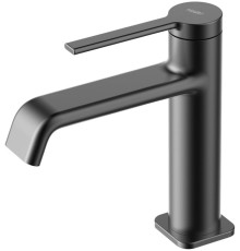 Смеситель для раковины AQUAMERIT Asti 104 мм серый матовый AQM6410GM