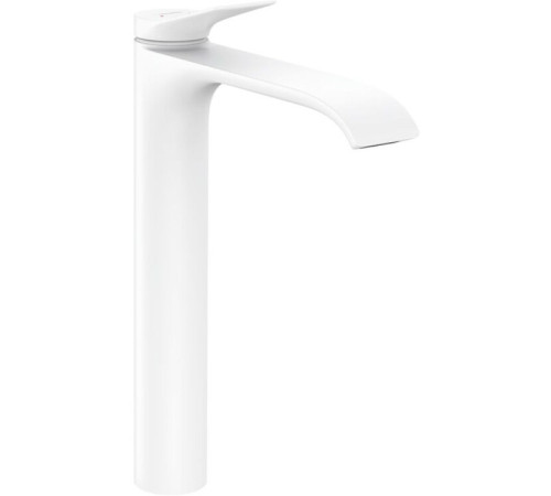 Смеситель для раковины Hansgrohe Vivenis 250 однорычажный для раковины-чаши матовый белый 75040700