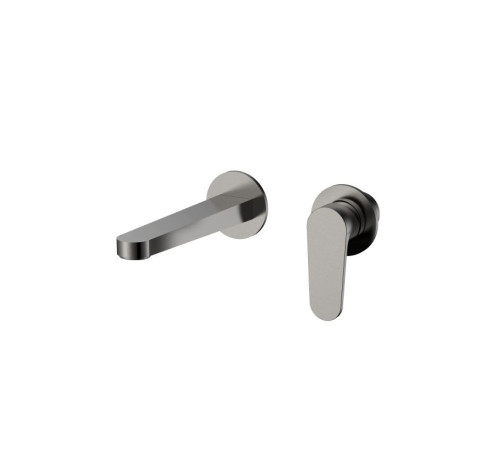 Смеситель для раковины AQUAMET Novara настенный металл AQM6915GM