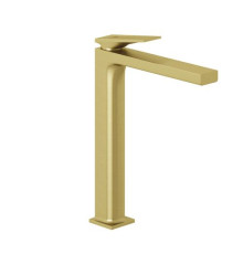 Смеситель для раковины KLUDI DECUS 240 однорычажный без донного клапана золото брашированное 54298N075