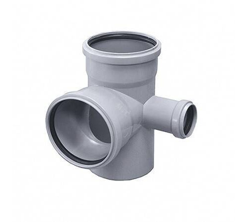 Крестовина двухплоскостная правая Ostendorf HT HTEDR 87° 110/110/50 мм RAL 7037 115960