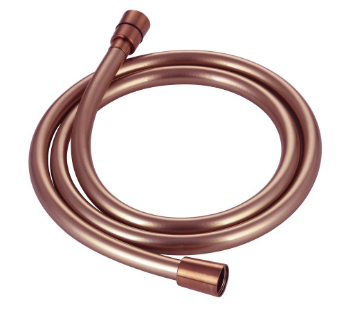 Шланг душевой AQUAme ПВХ 1500 мм медь шлифованная AQM1502BC