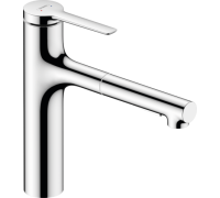 Смеситель для кухни hansgrohe Zesis M33 163 мм 2 режима выдвижной излив sBox Lite 74804000