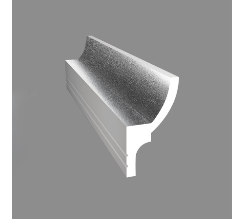 Плинтус напольный DECOMASTER D501 дюрополимер 100х15х2000 мм D501