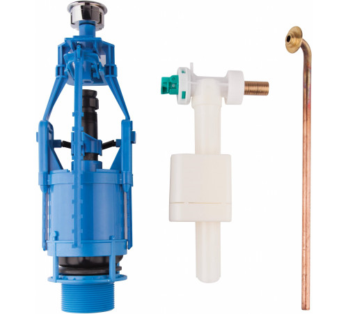 Механизм слива с кнопкой Azzurra Jubilaeum 3/6 л бронза B19002F/40