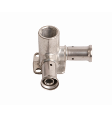 Водорозетка угловая пресс HENCO 20x1/2x20 ВР латунь 52 мм 3P-200420