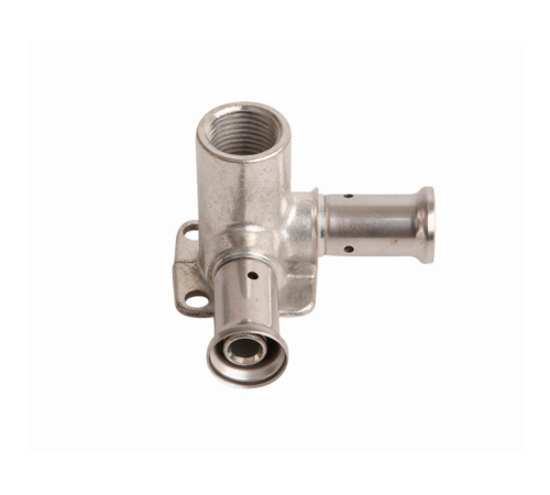 Водорозетка угловая пресс HENCO 20x1/2x20 ВР латунь 52 мм 3P-200420