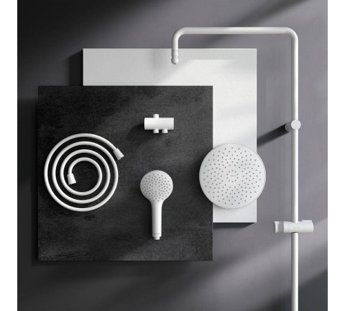 Душевая система AM.PM Like матовый графит F0790033