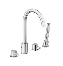 Смеситель на борт ванны Damixa Scandinavian Pure четырехсекционный 360400000