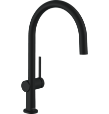 Смеситель для кухни Hansgrohe Talis M54 220 поворотный излив черный матовый 72804670