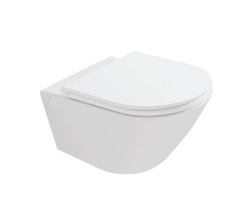 Унитаз подвесной Globo Forty3 57х36 см безободковый белый FOS05.BI