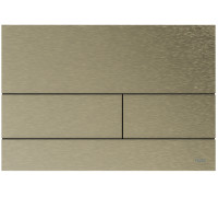 Панель смыва для унитаза TECE TECEsquare II металлическая никелированный сатин 9240843