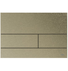 Панель смыва для унитаза TECE TECEsquare II металлическая никелированный сатин 9240843