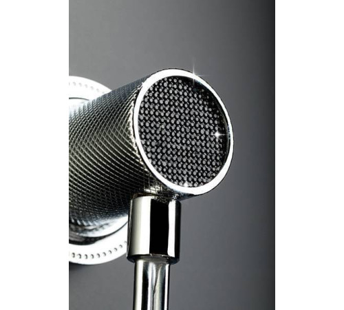 Крючок для ванной двойной Boheme Royal Cristal хром 10926-CR-B