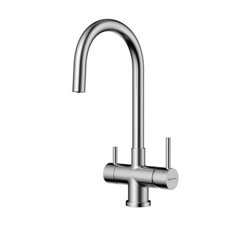 Смеситель для кухни Omoikiri Akita-BN с подключением фильтра нержавеющая сталь 4994086