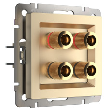 Акустическая розетка (шампань) W1185011