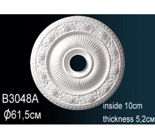 Розетка потолочная Perfect B3048A полиуретановая 480 мм B3048A