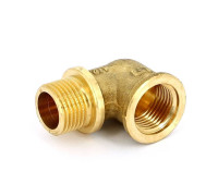 Угол 90° НВ Uni-Fitt 1/2 латунный с упором 612G2200