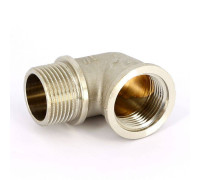 Угол 90° НВ Uni-Fitt 1 никелированный с упором 612N4400