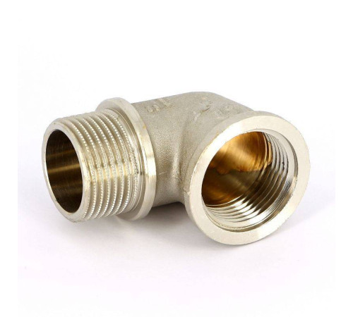 Угол 90° НВ Uni-Fitt 1 никелированный с упором 612N4400