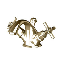 Смеситель для раковины Gattoni TRD Paris на 1 отверстие золото 24К TR310/18D0