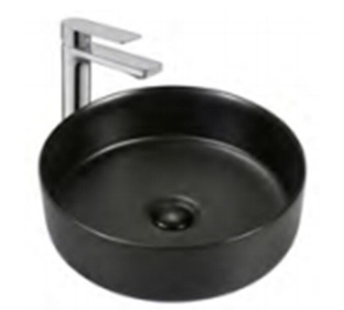 Раковина Splendy Bliss 400x400x125 мм без отверстия цвет черный матовый BL10540T0NBM