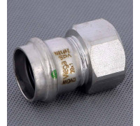 Муфта переходная пресс-В Viega Sanpress Inox нержавеющая сталь 28x1 436650