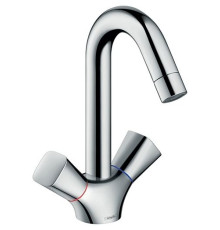 Смеситель для раковины Hansgrohe Logis двуручный без донного клапана 71221000
