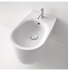 Биде подвесное Kerasan Nolita 55х35 см с креплениями WB9N белый 532501